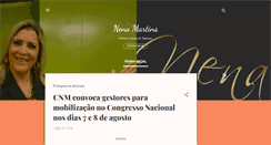 Desktop Screenshot of nenamartins.com.br